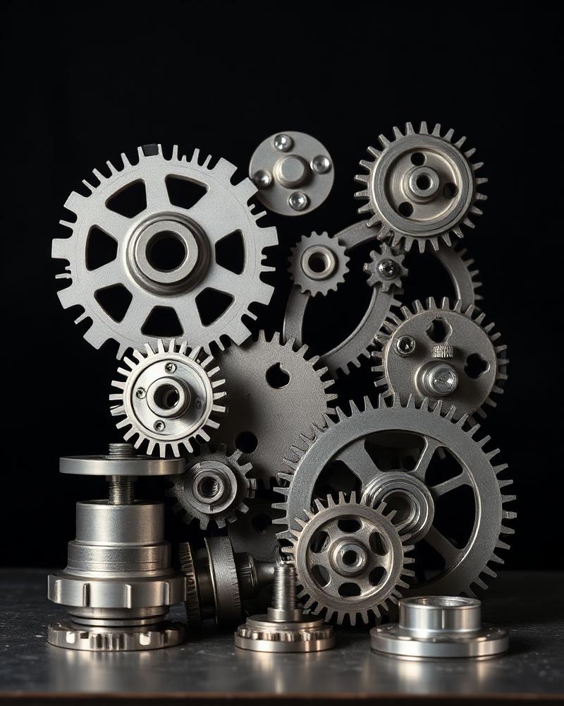 Precision gear components
